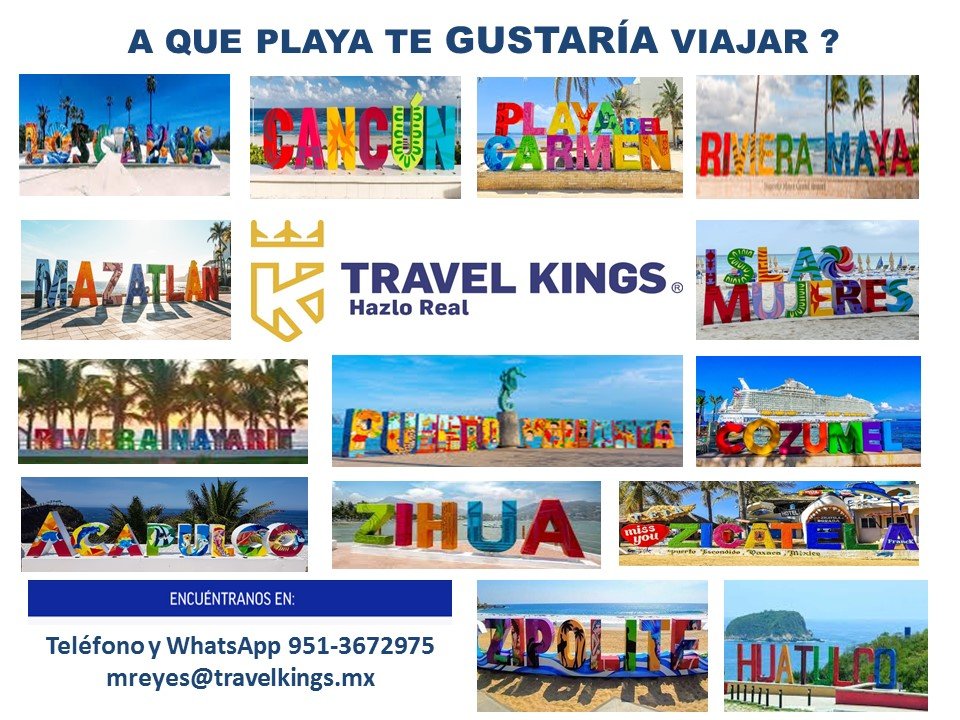 A que playa te gustaría viajar